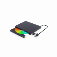 Gembird DVD-USB-03 unidade de disco ótico DVD±RW Preto