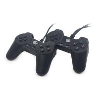 Gembird JPD-UB2-01 controlador de jogo Preto USB 2.0 Gamepad PC