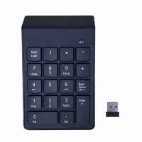 Gembird KPD-W-02 teclado numérico Laptop/PC Bluetooth Preto