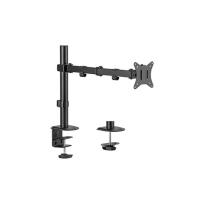 Gembird MA-D1-01 montagem e suporte para monitores 81,3 cm (32'') Secretária Preto