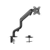 Gembird MA-DA1-02 montagem e suporte para monitores 81,3 cm (32'') Secretária Preto