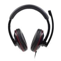 Gembird MHS-U-001 auscultador Auscultadores Com fios Fita de cabeça Chamadas/Música Preto