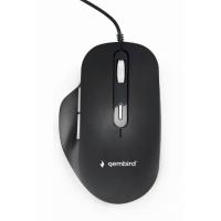 Gembird MUS-6B-02 rato Escritório Mão direita USB Type-A Ótico 3600 DPI