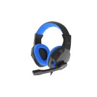 GENESIS ARGON 100 Auscultadores Com fios Fita de cabeça Jogos Preto, Azul