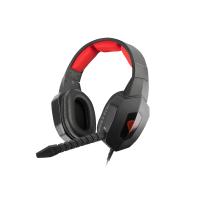 GENESIS H59 Auscultadores Com fios Fita de cabeça Jogos Preto, Vermelho