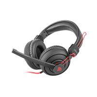 GENESIS H70 Auscultadores Com fios Fita de cabeça Jogos Preto, Vermelho