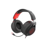 GENESIS Radon 610 Auscultadores Com fios Fita de cabeça Jogos USB Type-A Preto, Vermelho