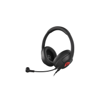 GENESIS Radon 800 Auscultadores Com fios Fita de cabeça Jogos USB Type-A Preto
