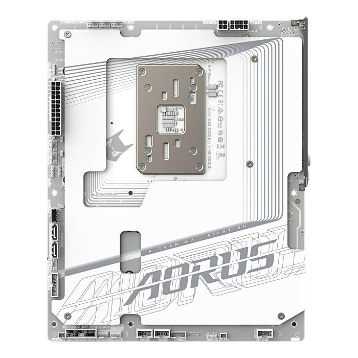 GIGABYTE B850 AORUS STEALTH ICE AMD B850 Ranhura AM5 ATX — imagem 3 de 14