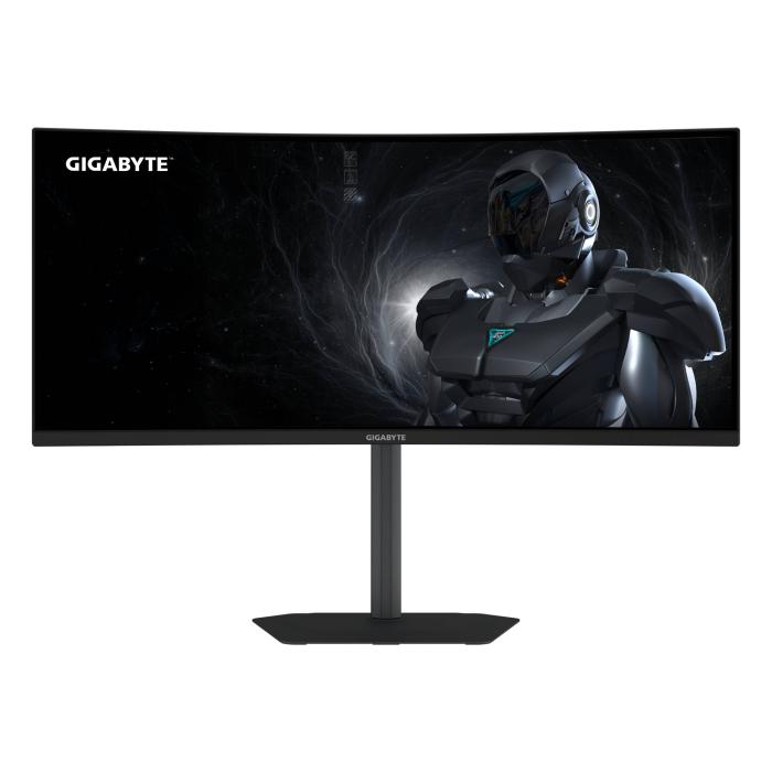 GIGABYTE GS34WQCA monitor de ecrã 86,4 cm (34'') 3440 x 1440 pixels Wide Quad HD LCD Preto — imagem 2 de 12