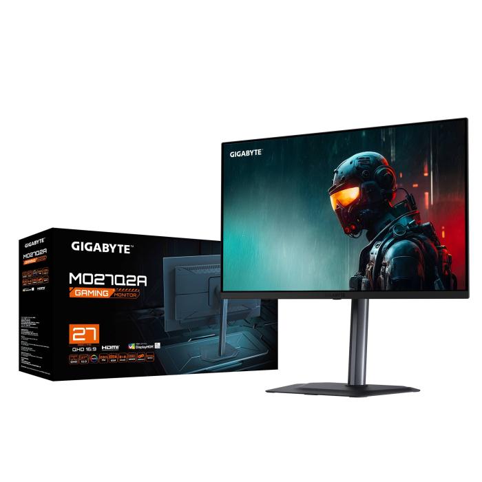 GIGABYTE MO27Q2A monitor de ecrã 68,6 cm (27'') 2560 x 1440 pixels Quad HD QD-OLED Preto — imagem 7 de 14