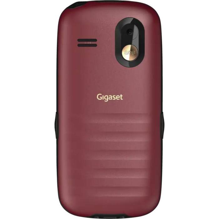 Gigaset GL30 5,59 cm (2.2'') 106 g Vermelho Telefone para idosos — imagem 8 de 8