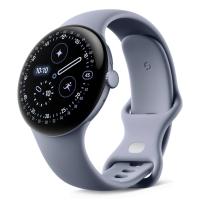 Google Pixel Watch 4 AMOLED 45 mm Digital Ecrã táctil Azul Wi-Fi GPS