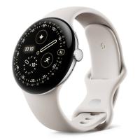 Google Pixel Watch 4 AMOLED 45 mm Digital Ecrã táctil Prateado Wi-Fi GPS