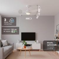 Grunkel SKYEASY52 ventoinha Branco, ver imagem 9 de 14