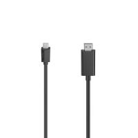 Hama 00200718 cabo USB 1,5 m USB C HDMI Type A (Standard) Preto