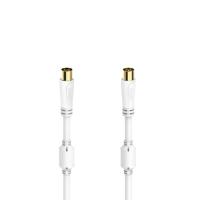 Hama 00205246 cabo coaxial 1,5 m Branco