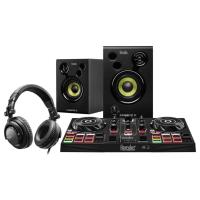 Hercules DJLearning Kit controlador de DJ Preto Scratcher Digital Vinyl System (DVS)