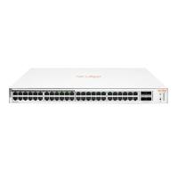 Hewlett Packard Enterprise Aruba Instant On 1830 48G 24p Class4 PoE 4SFP 370W Gerido L2 Gigabit Ethernet (10/100/1000) Power over Ethernet (PoE) 1U