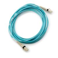 Hewlett Packard Enterprise Storage B-series Switch Cable 2m Multi-mode OM3 50/125um LC/LC 8Gb FC and 10GbE Laser-enhanced Cable 1 Pk cabo de rede Azul