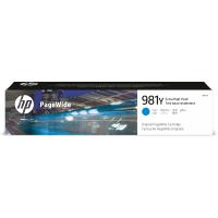HP Consumível PageWide Original 981X Ciano de extra-elevado rendimento
