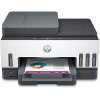 HP Smart Tank 7605 Sem fios All-in-One Cor Impressora, Impressão frente e verso; Copiadora, scanner
