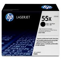 HP Toner LaserJet Original 55X Preto de elevado rendimento