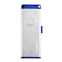 HP x730w unidade de memória USB 64 GB USB Type-A 3.2 Gen 1 (3.1 Gen 1) Azul, Aço inoxidável