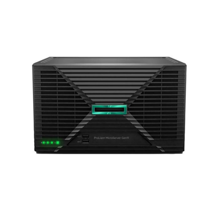 HPE ProLiant MicroServer Gen11 G7400 2c 16GB-U 4LFF-NHP 1TB HDD 180W Ext PS EMEA Cmp Module Server servidor Ultra Micro