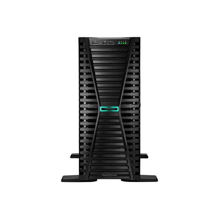 HPE ProLiant ML110 Gen11 3508U 2.1GHz 8c 1P 1x32GB-R 8SFF 2x480GB SSD 2x1000W PS EU Server servidor 960 GB Torre (4,5U) — imagem 2 de 12