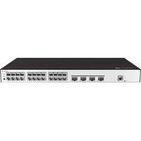 Huawei CloudEngine S5735-L24P4S-A-V2 Gerido L3 Gigabit Ethernet (10/100/1000) Power over Ethernet (PoE) 1U Preto, Prateado