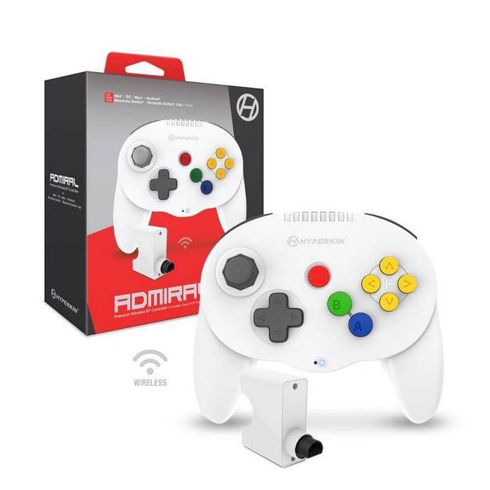 Hyperkin Admiral Branco Bluetooth Gamepad Analógico Nintendo Switch Lite, Android, MAC, Nintendo Switch, PC — imagem 5 de 8