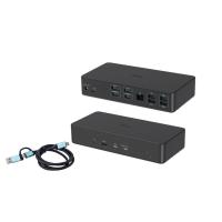i-tec CADUAL4KDOCKPD2 base & duplicador de portas Com fios USB 3.2 Gen 1 (3.1 Gen 1) Type-C Preto