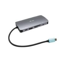 i-tec Metal C31NANODOCKVGAPD base & duplicador de portas Com fios USB 3.2 Gen 1 (3.1 Gen 1) Type-C Prateado