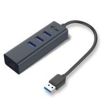 i-tec Metal U3METALG3HUB hub de interface USB 3.2 Gen 1 (3.1 Gen 1) Type-A 5000 Mbit/s Cinzento