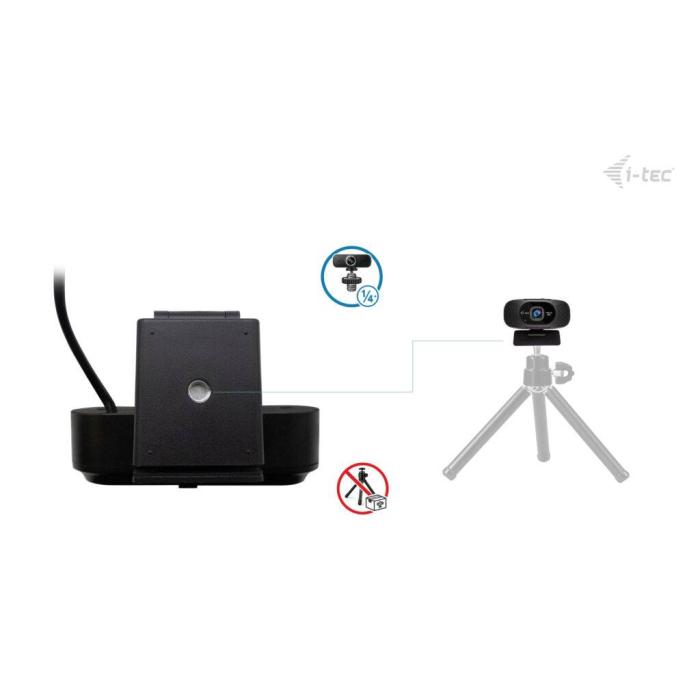i-tec SOLOMON 200 webcam 2 MP 1920 x 1080 pixels USB Preto — imagem 21 de 30