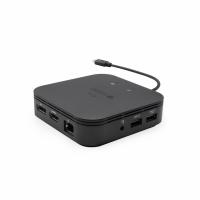 i-tec TB3TRAVELDOCKPD60W base & duplicador de portas Com fios Thunderbolt 3 Preto