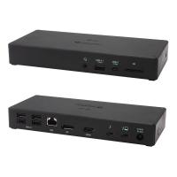 i-tec TB3TRIPLEDOCKPD base & duplicador de portas Com fios Thunderbolt 3 Preto