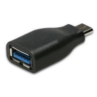i-tec U31TYPEC adaptador para cabos USB 3.1 Type-C USB 3.0 Type-A Preto