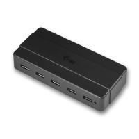 i-tec U3HUB742 hub de interface USB 3.2 Gen 1 (3.1 Gen 1) Type-B 5000 Mbit/s Preto