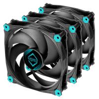 Iceberg Thermal IceGALE Silent PWM Caixa de computador Ventoinha 12 cm Preto 3 unidade(s)