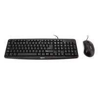 iggual COM-CK-BASIC teclado Rato incluído Universal USB QWERTY Espanhol Preto