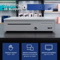 iggual IGG321133 gaveta de dinheiro Gaveta para caixa registadora manual e automática, ver imagem 10 de 44