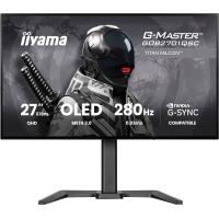 iiyama G-MASTER GOB2701QSC-B1 monitor de ecrã 68,6 cm (27'') 2560 x 1440 pixels 2K Ultra HD OLED Preto, ver imagem 1 de 54