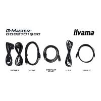 iiyama G-MASTER GOB2701QSC-B1 monitor de ecrã 68,6 cm (27'') 2560 x 1440 pixels 2K Ultra HD OLED Preto, ver imagem 52 de 54