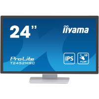 iiyama ProLite T2452MSC-W1 monitor de ecrã 61 cm (24'') 1920 x 1080 pixels Full HD LCD Ecrã táctil Multi-utilizador Branco