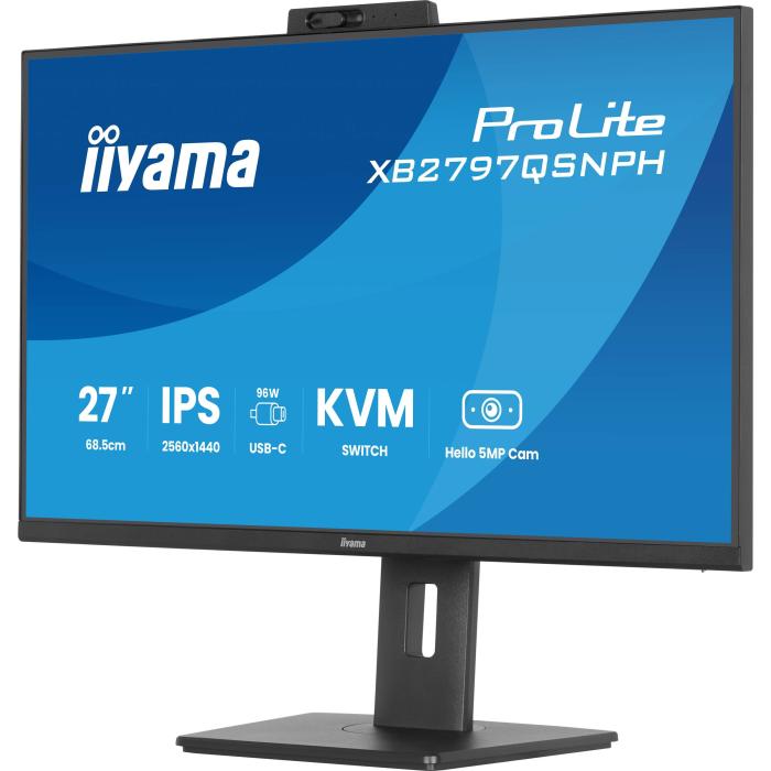 iiyama ProLite XB2797QSNPH-B1 27IN IPS LCD 4MS 2560X1440 350CD/M2 HDMI/DP/USB 2 monitor de ecrã 68,6 cm (27'') 2560 x 1440 — imagem 33 de 52