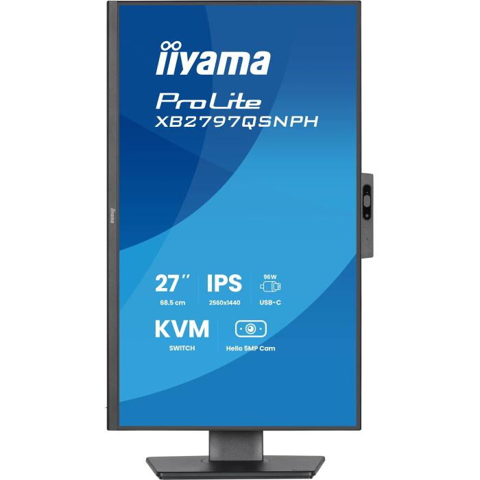 iiyama ProLite XB2797QSNPH-B1 27IN IPS LCD 4MS 2560X1440 350CD/M2 HDMI/DP/USB 2 monitor de ecrã 68,6 cm (27'') 2560 x 1440 — imagem 30 de 52