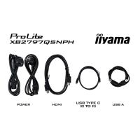 iiyama ProLite XB2797QSNPH-B1 27IN IPS LCD 4MS 2560X1440 350CD/M2 HDMI/DP/USB 2 monitor de ecrã 68,6 cm (27'') 2560 x 1440, ver imagem 52 de 52