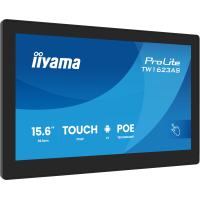 iiyama TW1623AS-B3P ecrã de sinalização Plasma interativo 39,6 cm (15.6'') LED Wi-Fi 450 cd/m² Full HD Preto Ecrã táctil Processador built-in Android 24/7